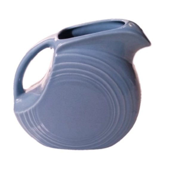 FIESTA Periwinkle Small  Disk Pitcher - Picture 1 of 7